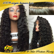 Hot Sell Wholesale 100% Unprocessed Virgin Brazilian Hair Full Lace Wig